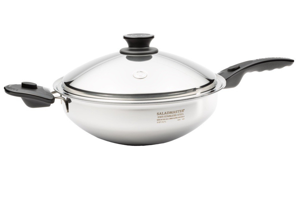 Saladmaster 5 Qt./4.7L Gourmet Wok with Cover