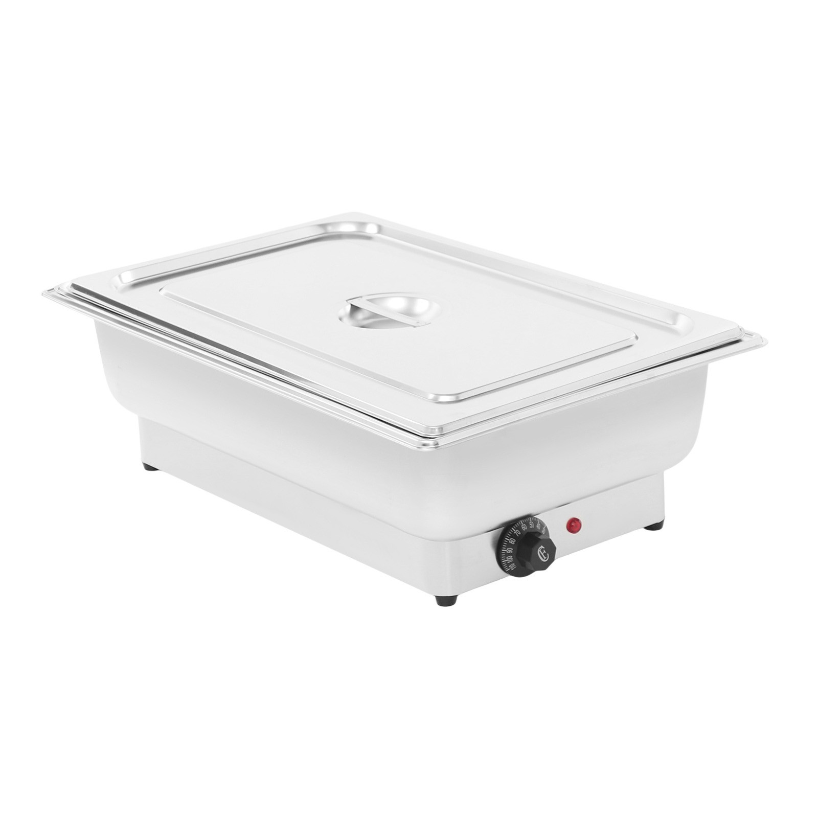 600w Catering Buffet Servers,13.5l Dining Stove,chafing Dishes For Buffet Silver