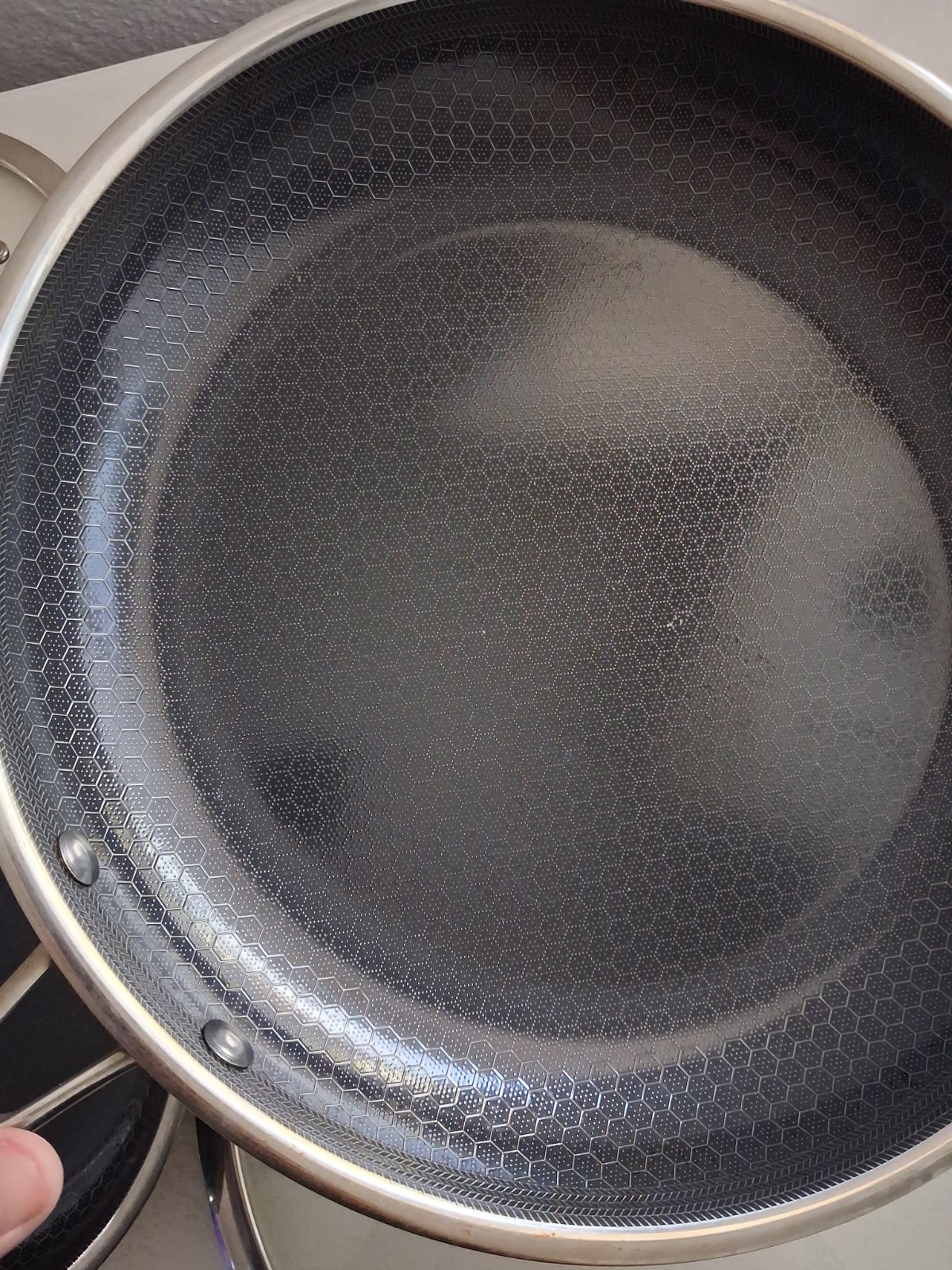 Hexclad Hybrid Cookware Nonstick 8 Inch And 10 Inch Frying Pans