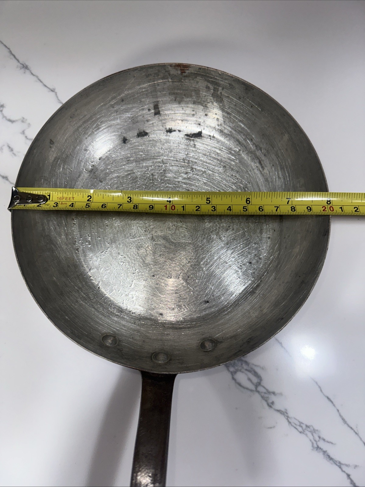 VINTAGE CORDON BLEU BIA FRANCE NICKEL LINED #20 FRY SAUTÉ OMLET PAN 8″