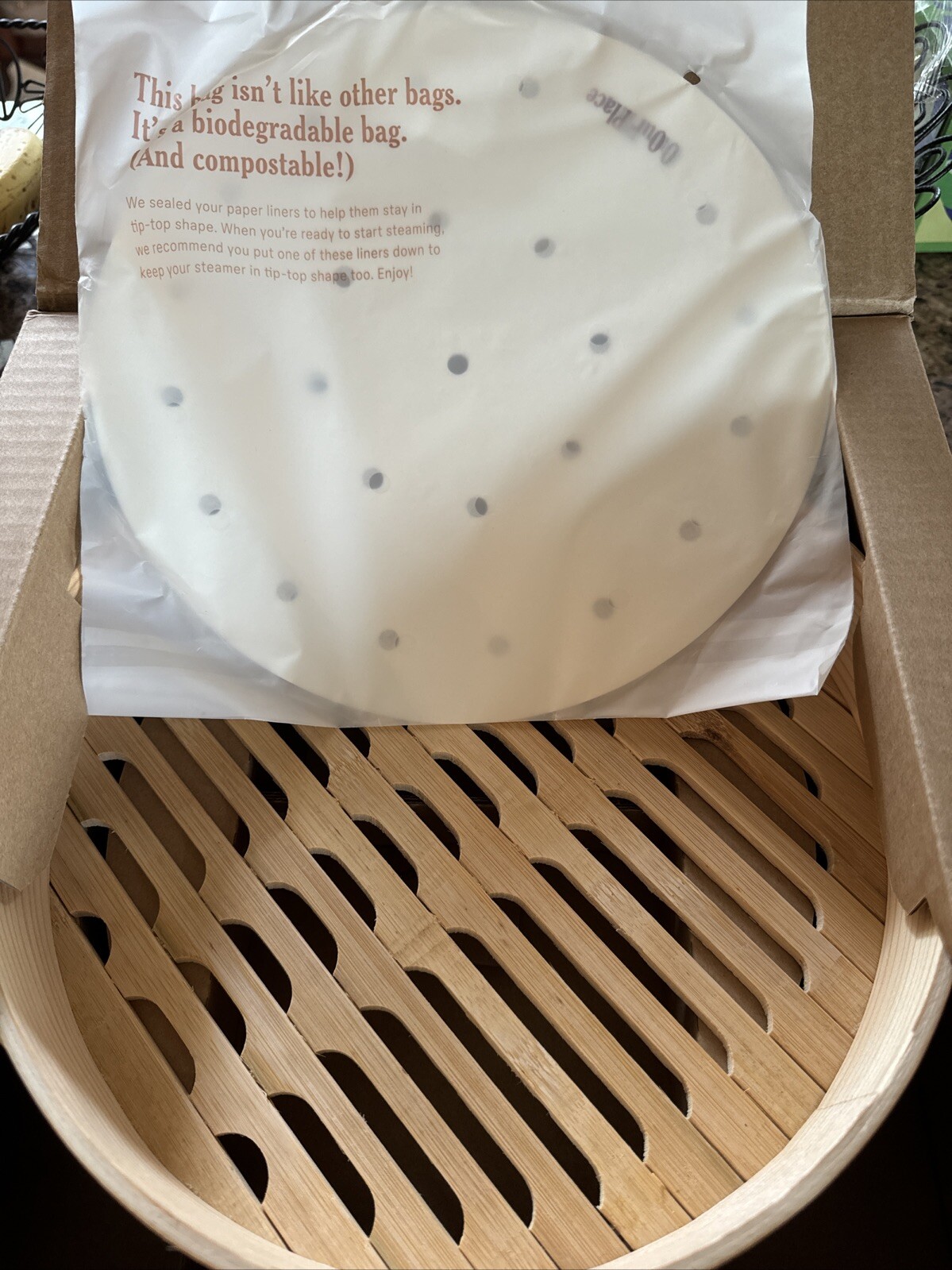 Our Place – Single Spruce Steamer + Chopsticks – Brand New
