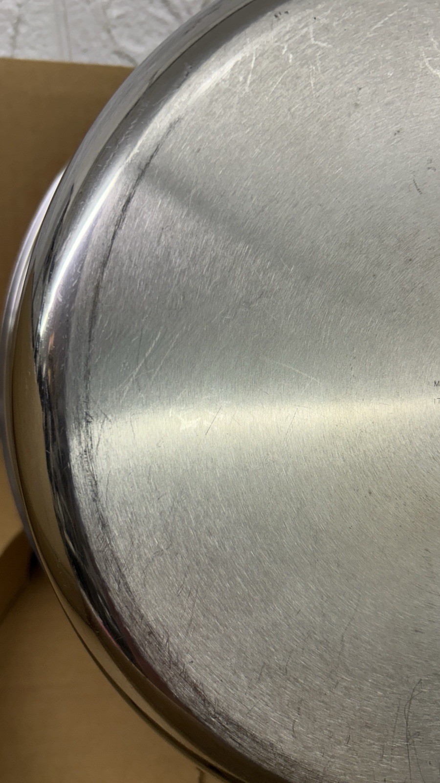 Royal Prestige 10.5 Skillet Pan T-304 Surgical Stainless Steel No Lid 5 Ply
