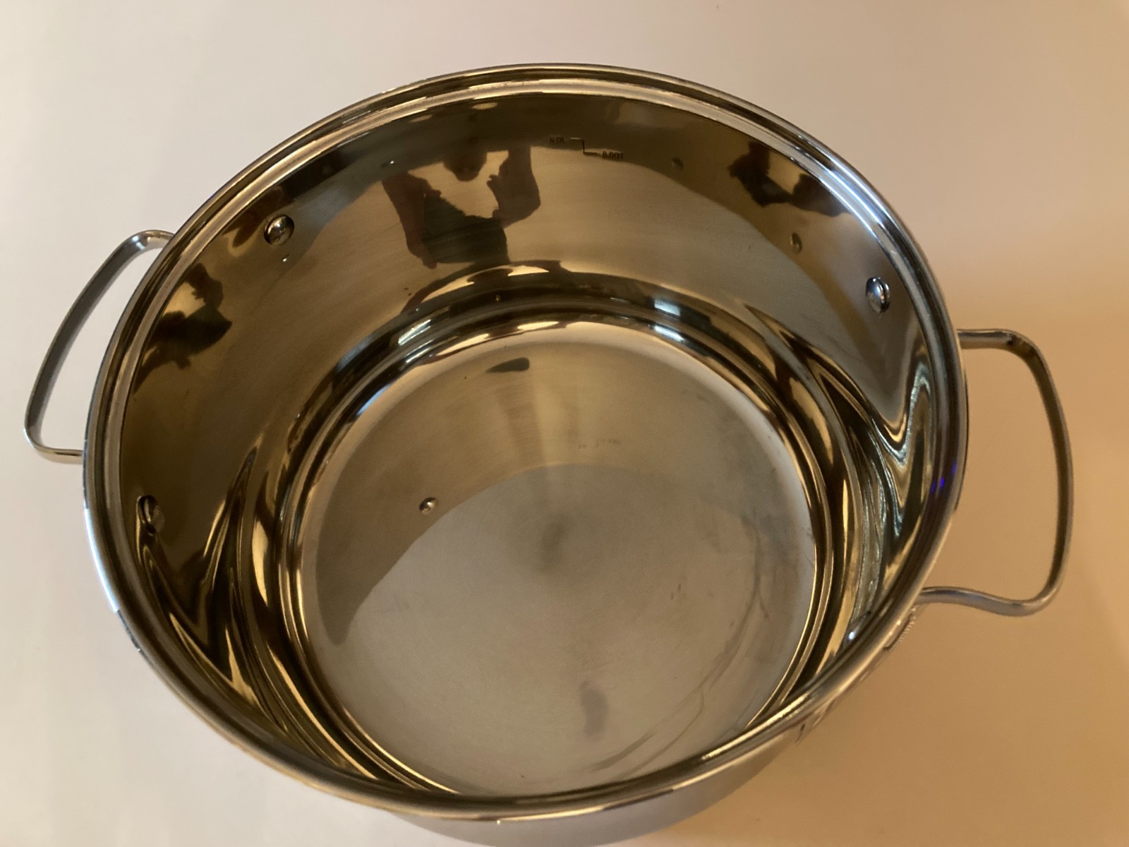 Bergner High Quality Stainless Steel S0174-0925 10 QT 9.5 L Stockpot NWT