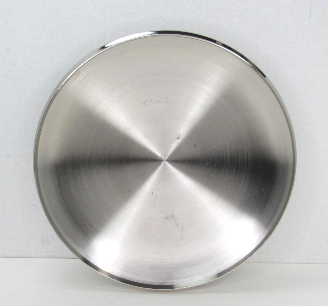 Platinum Professional Cookware Large Skillet Sauté Pan Titanium T304S + Lid