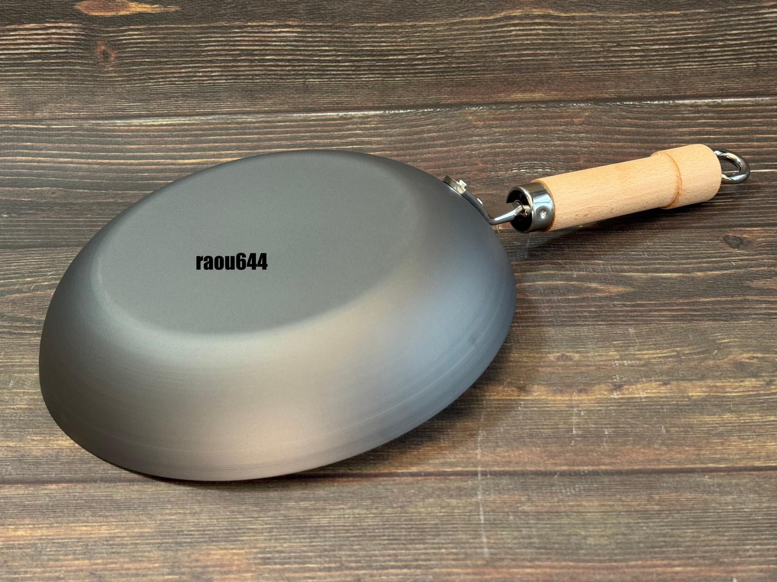 River Light Iron Stir-Fry Pot Kiwame Japan 28cm IH Compatible Wok made in Japan