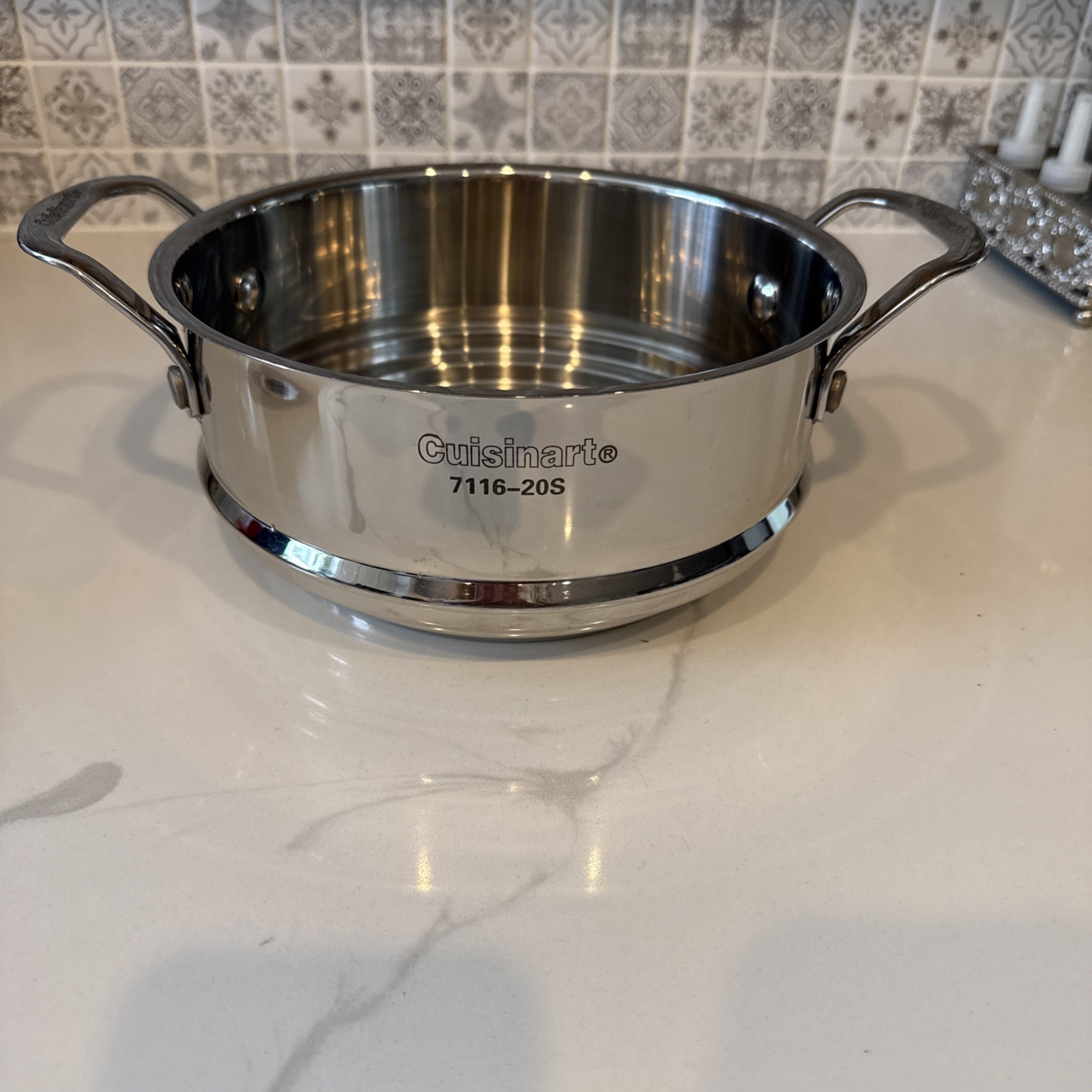 Cuisinart Steamer Insert 7116-20S 8.5″ Stainless Steel Colander Strainer