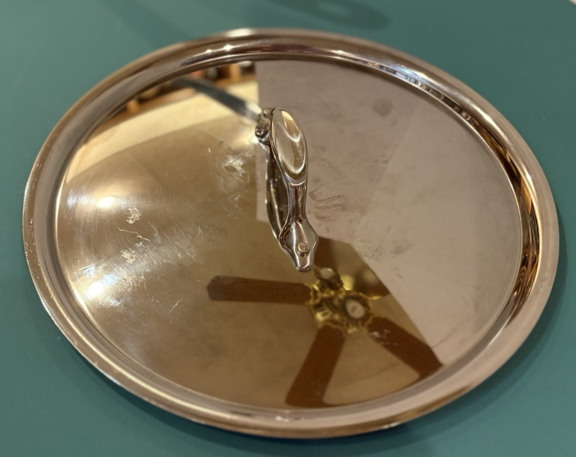 All-Clad D3 10″ Fry Pan Stainless Steel – With Lid