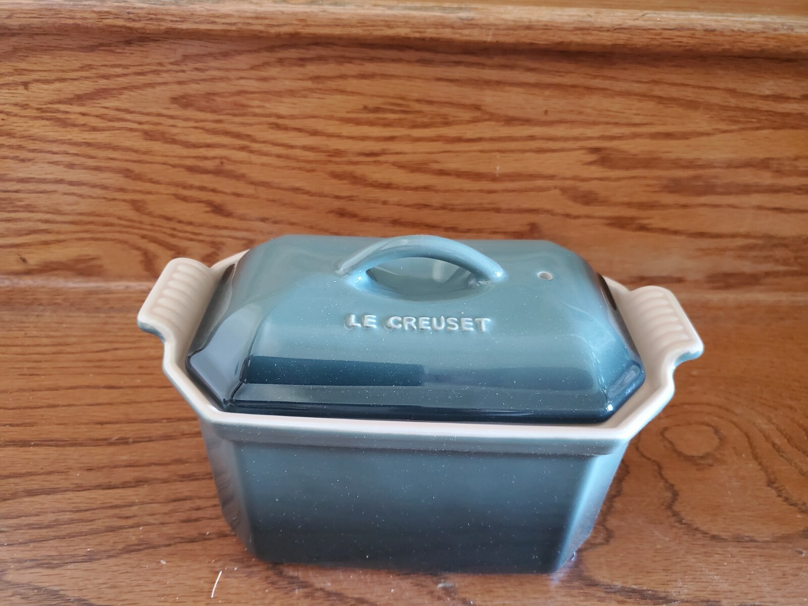 Le Creuset Heritage Ocean .8L Pate Terrine with Press