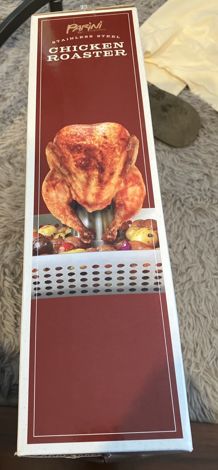 Parini Stainless Steel Chicken Roaster