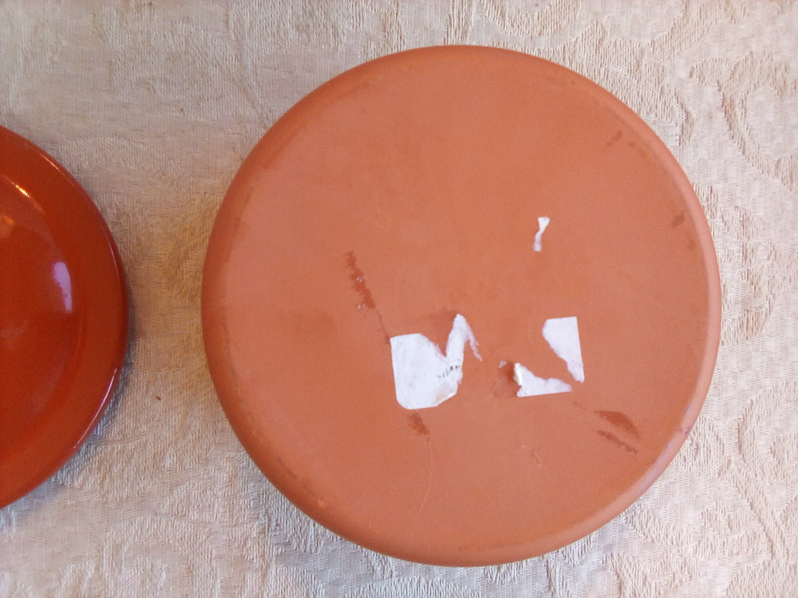 Graupera Terracotta Lidded Ramekin Small Baking Dish Made in Spain 4.5″ Across