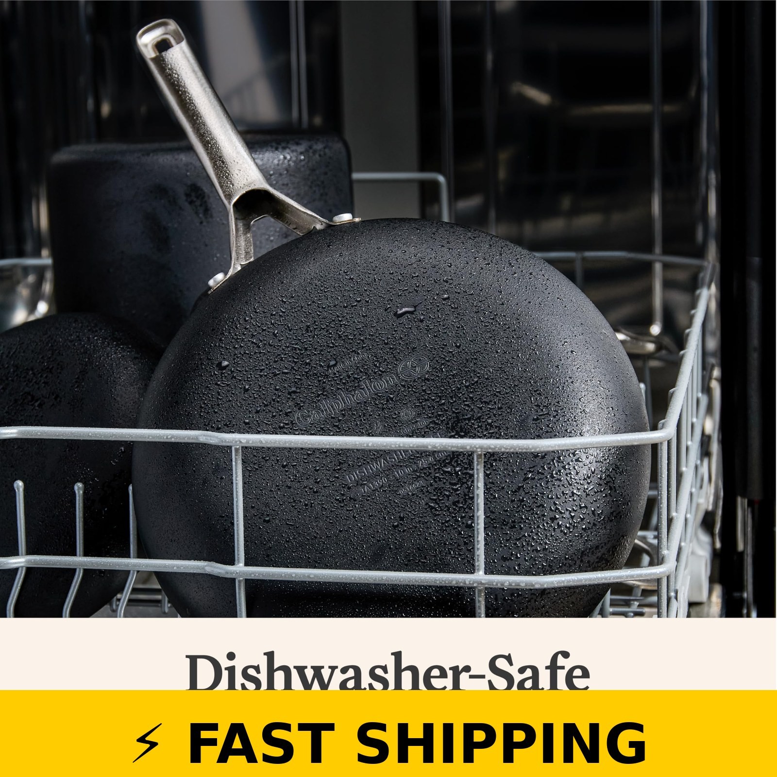 Calphalon Hard-Anodized Nonstick Frying Pan Set – 8″ & 10″