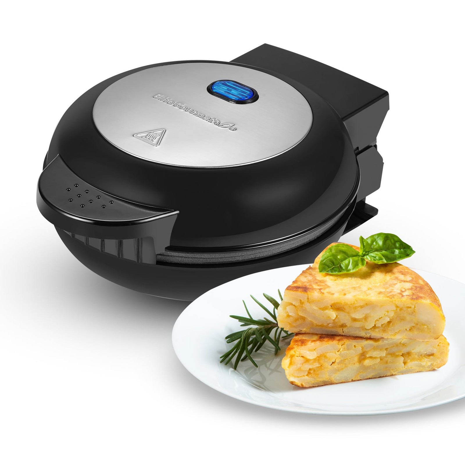 Nonstick Omelet Maker 2 Portion Snack Pocket Cooker Stainless