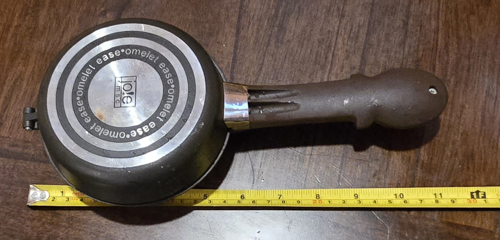 11″ Joie Jo!e Omelet 5″ Pan Nonstick Breakfast Skillet Easy Flip Single Serve