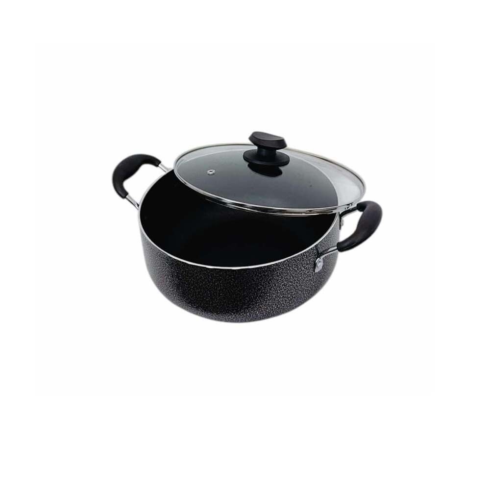 13-1/2″ (34CM) Non-Stick Coating Cooking Pot 18QT Sauce Pan With Lid Cookware