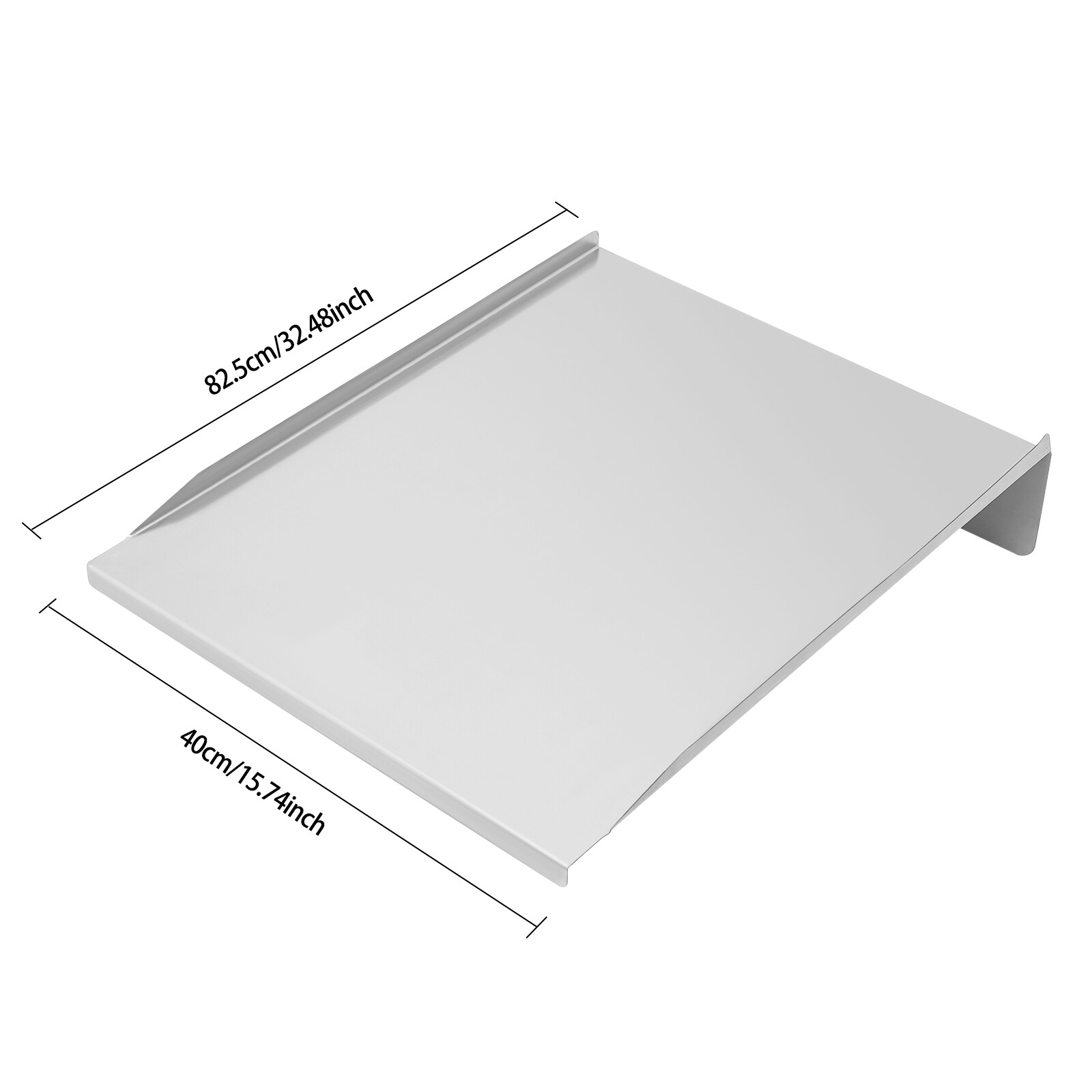32.5*15.75in Drip Pan, Drip Tray Liners Kit, Stainless Steel Grease Drip Tray