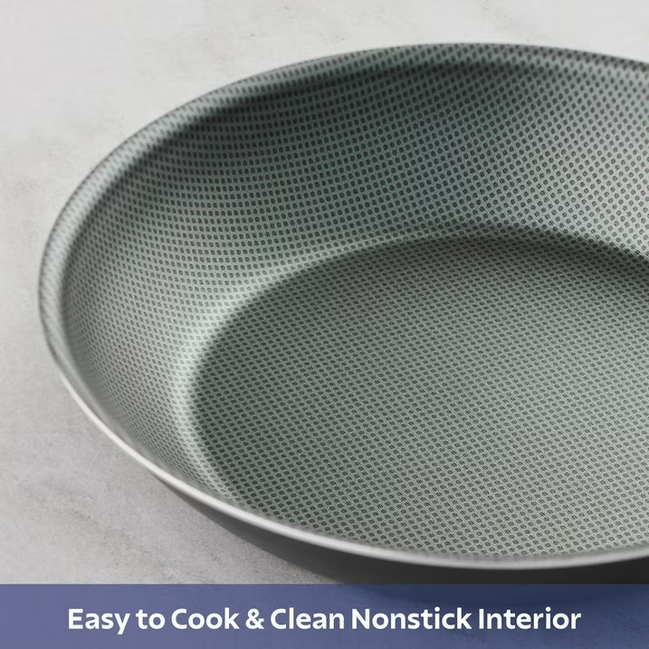Tramontina Primaware 18 Piece Non-stick Cookware Set, Steel Gray,Free ship