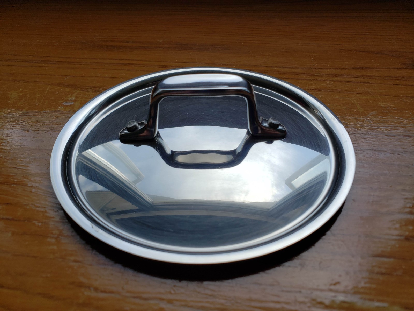 All-Clad Mini Stainless Steel Lid Only – 5 1/8″ Outer by 4 3/4″ Inner