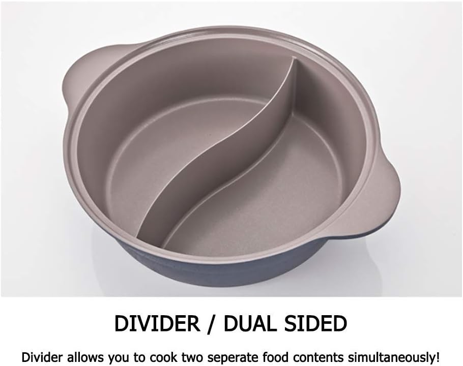IH Shabu Shabu 28 cm Double Coated Ceric Sto Pot