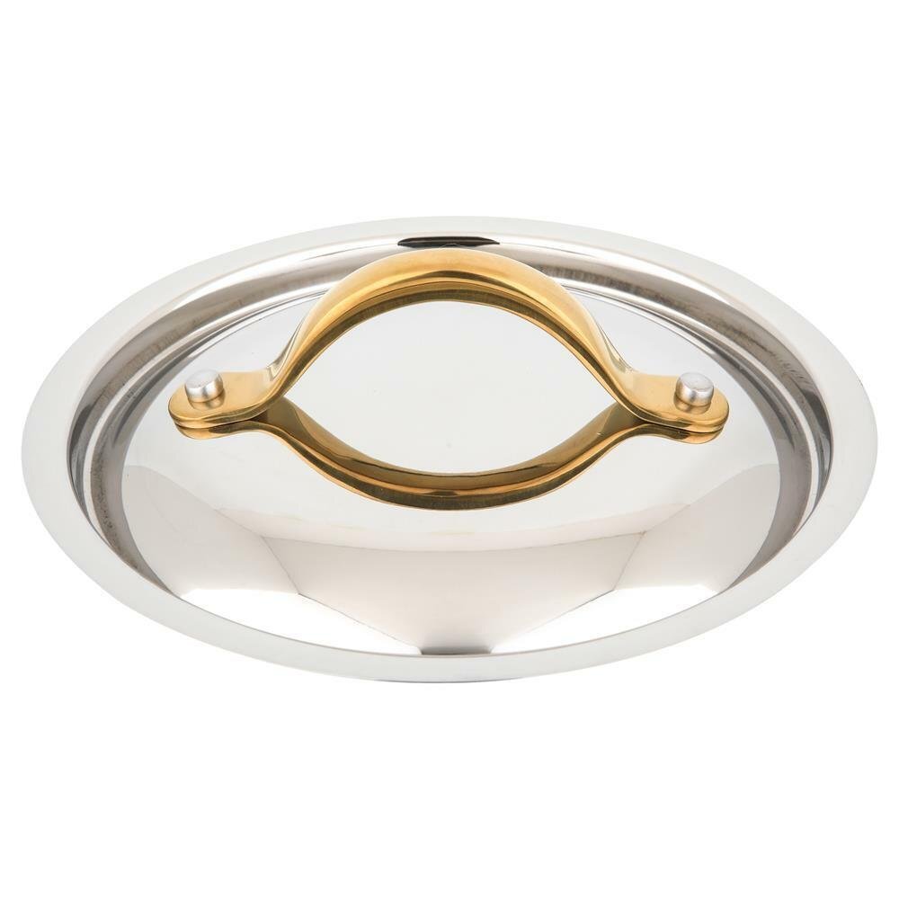 NutriChef Sturdy & Durable Stainless Steel Lid 0.6mm SUS304-NCSTS16 – Silver