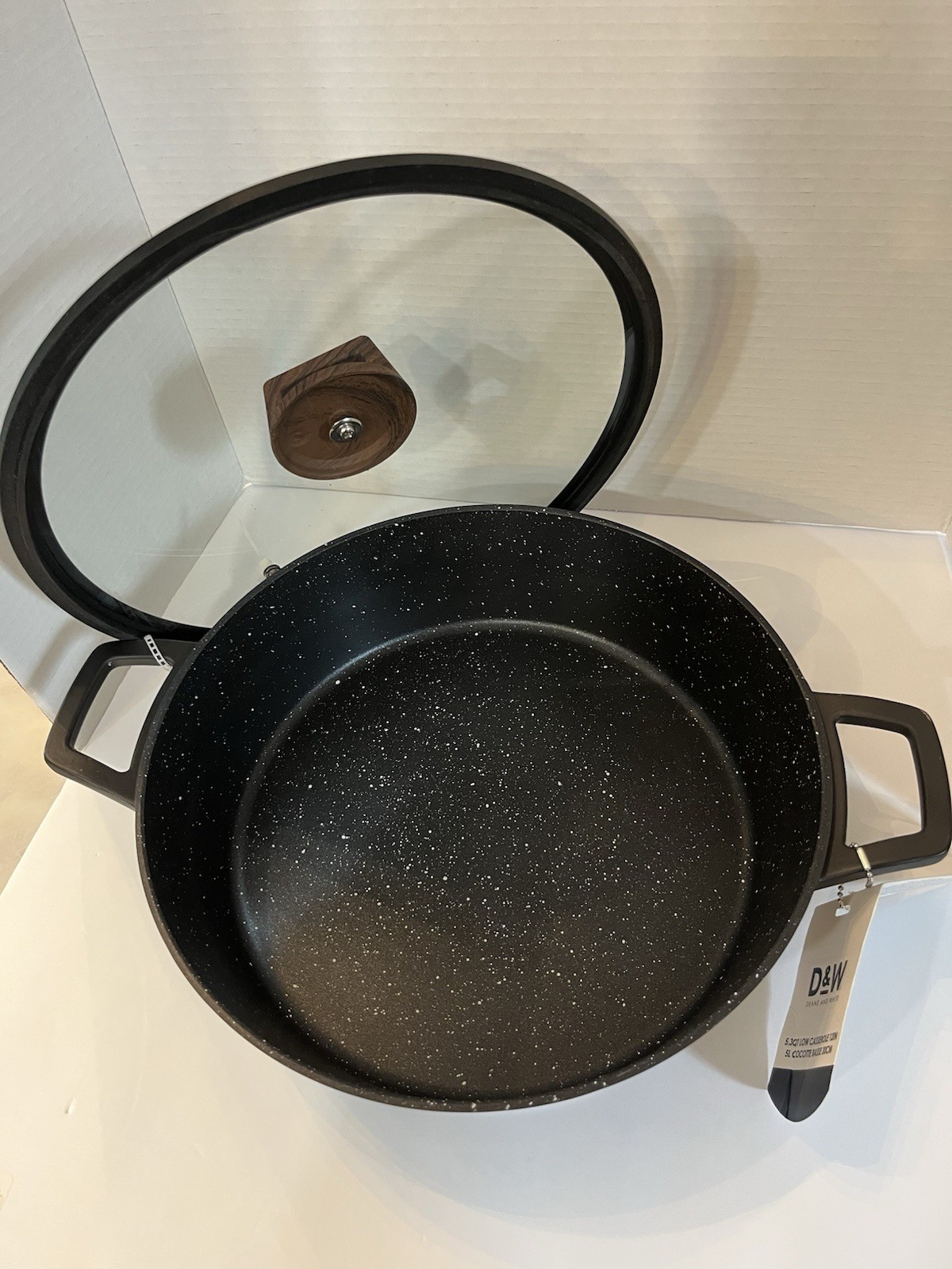 D&W Deane And White 5.3 Qt Low Casserole 12in