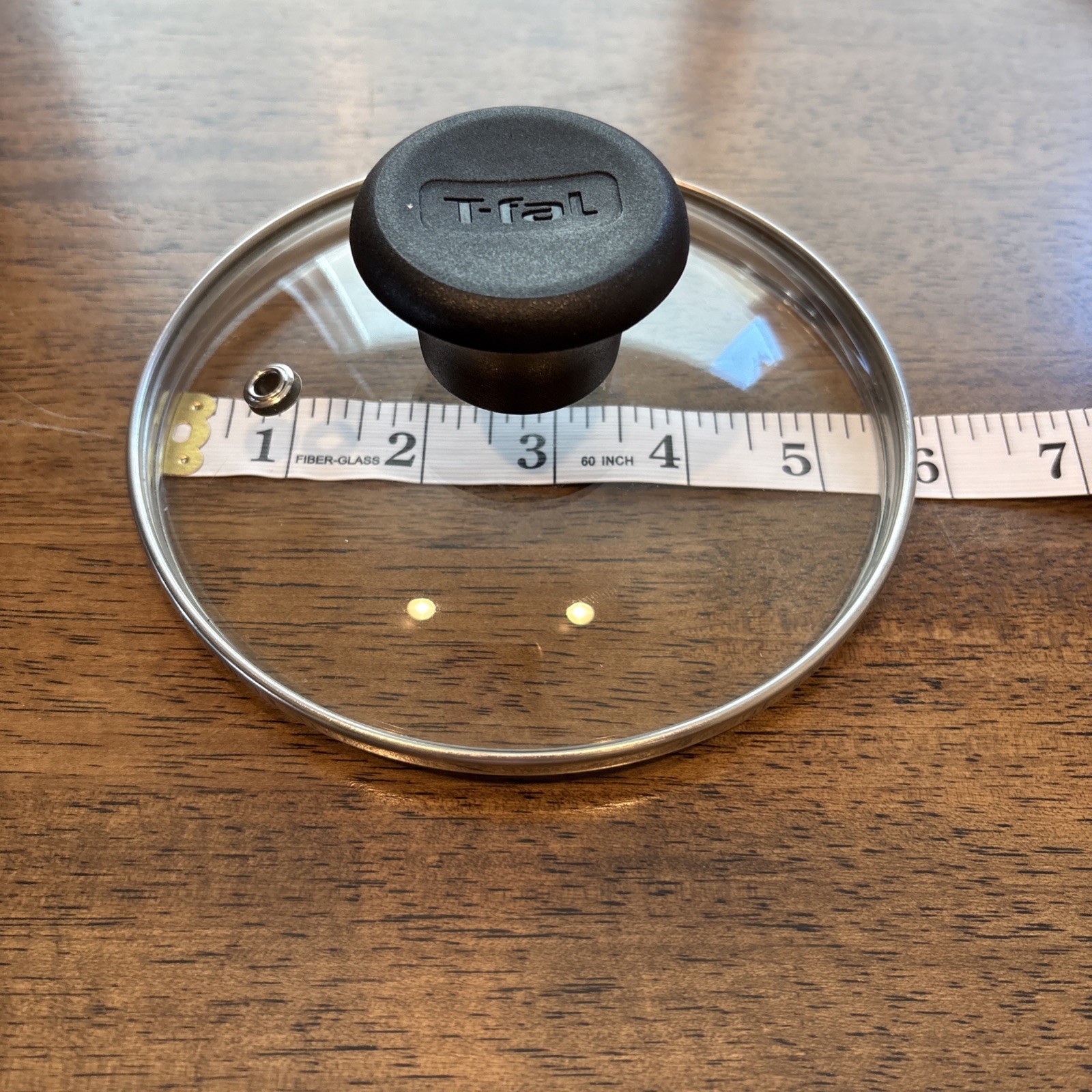 T-Fal Tempered Glass Lid For Pot Pan 5.5 “ inner