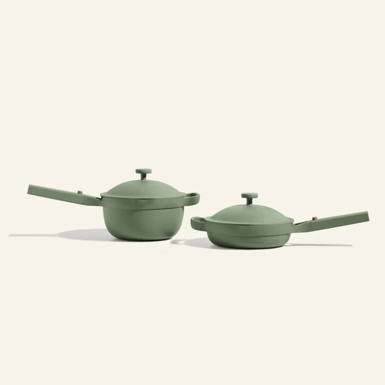 Our Place Mini Home Cook Duo Mini Always Pan + Mini Perfect Pot – SAGE