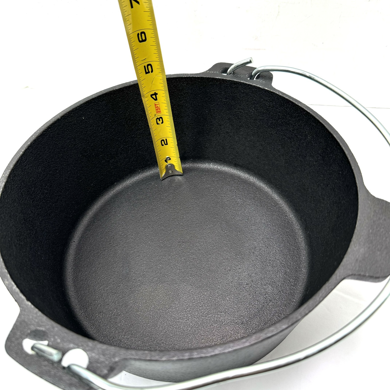 MegaChef Assorted Pre-Seasoned OVEN SAFE, Cast Iron Cookware Set,3 Piece, Black