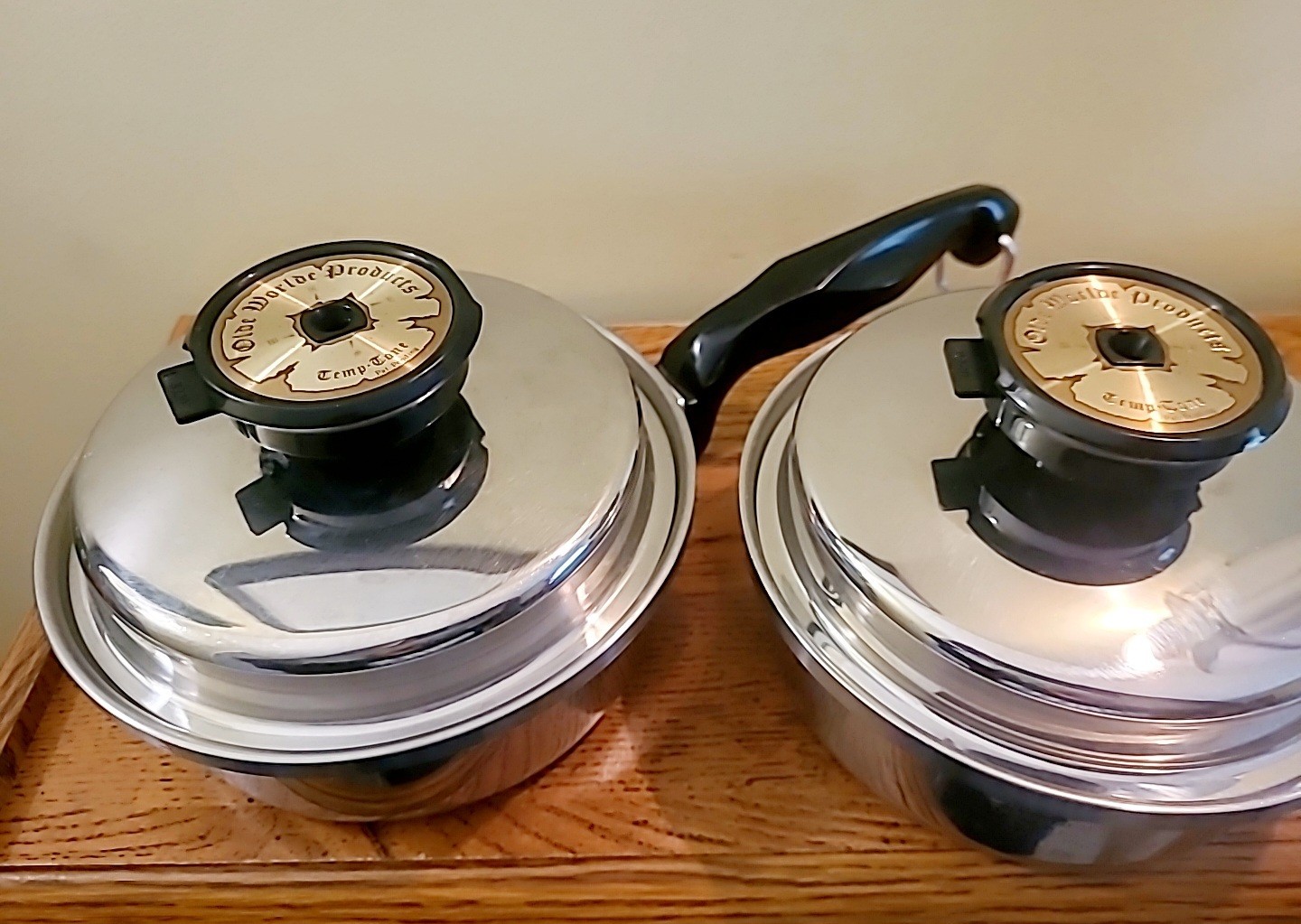 Olde Worlde Thermium Multi-Plex Stainless Steel Saucepan & Lid 1 Quart Set