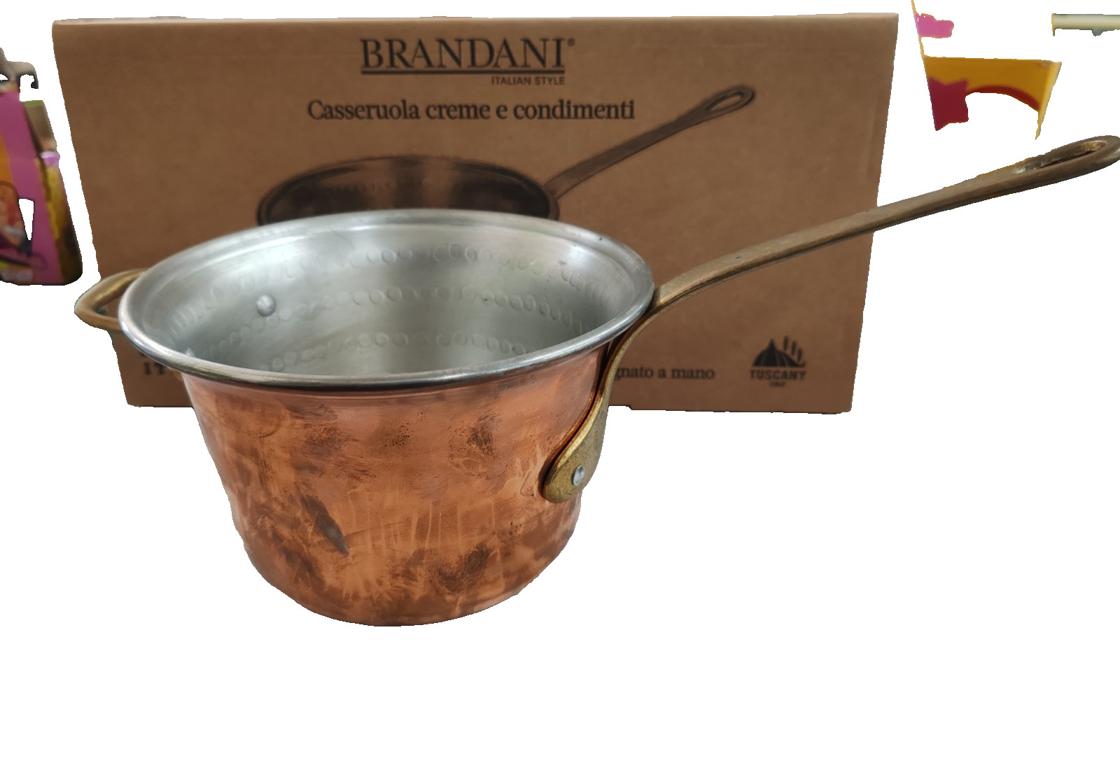 BRANDANI-COPPER SAUCEPAN “CREAMS AND CONDIMENTS”