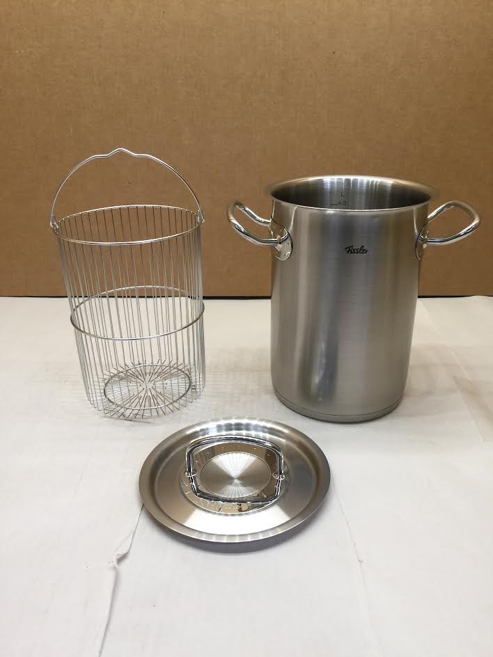 Fissler Original-Profi Collection 2019 Stainless Steel Asparagus Pot 5 Quart