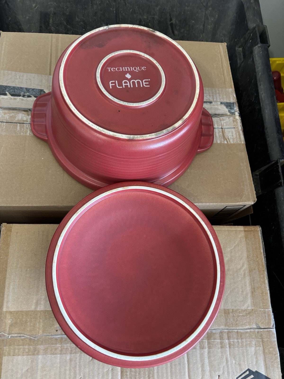 Technique Flame Covered 4 Qt Casserole Dish