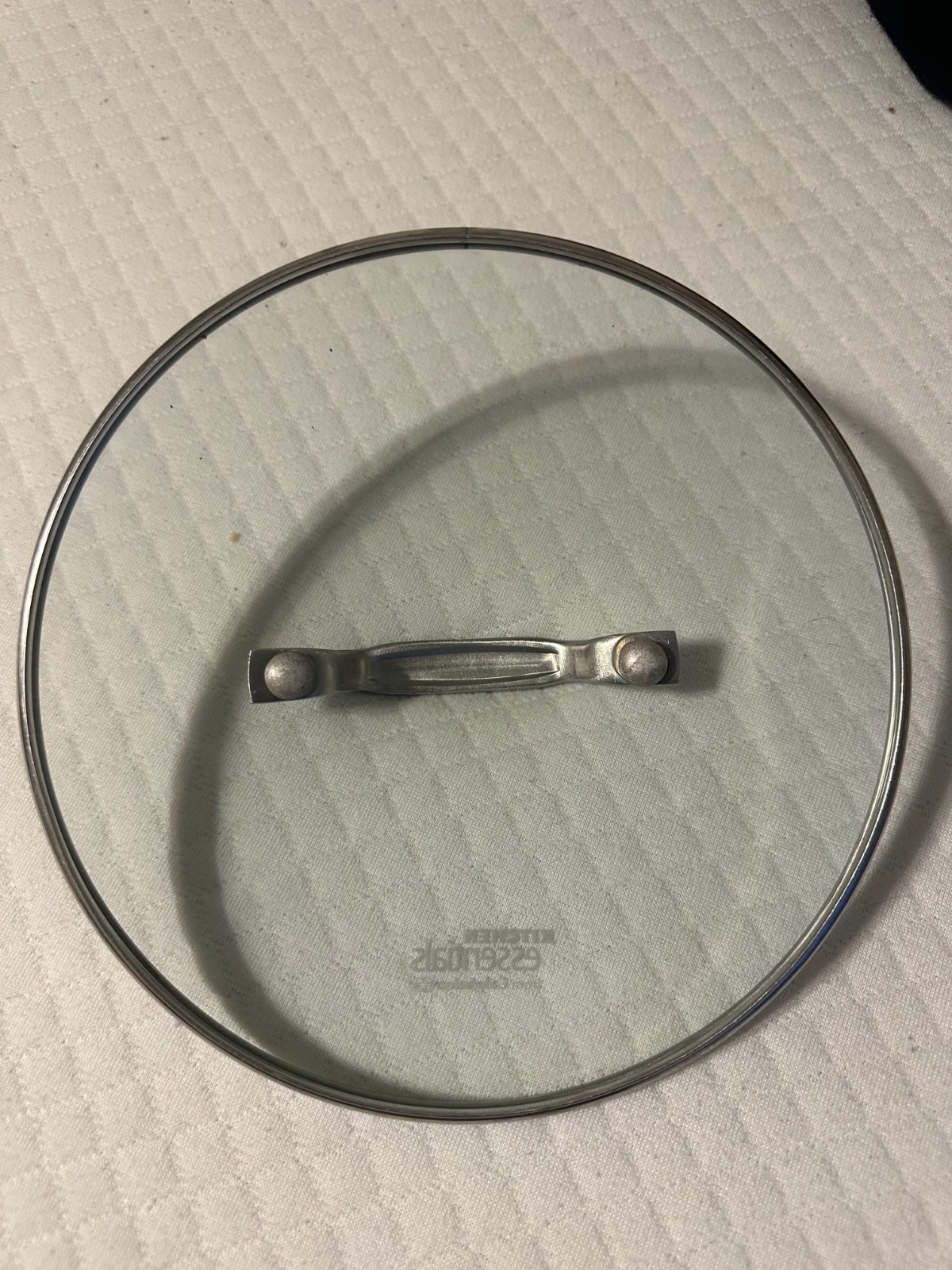 7 Inch Cuisinart Kitchen Essentials Lid for 7 Inch Pot Glass And Stainless Steel
