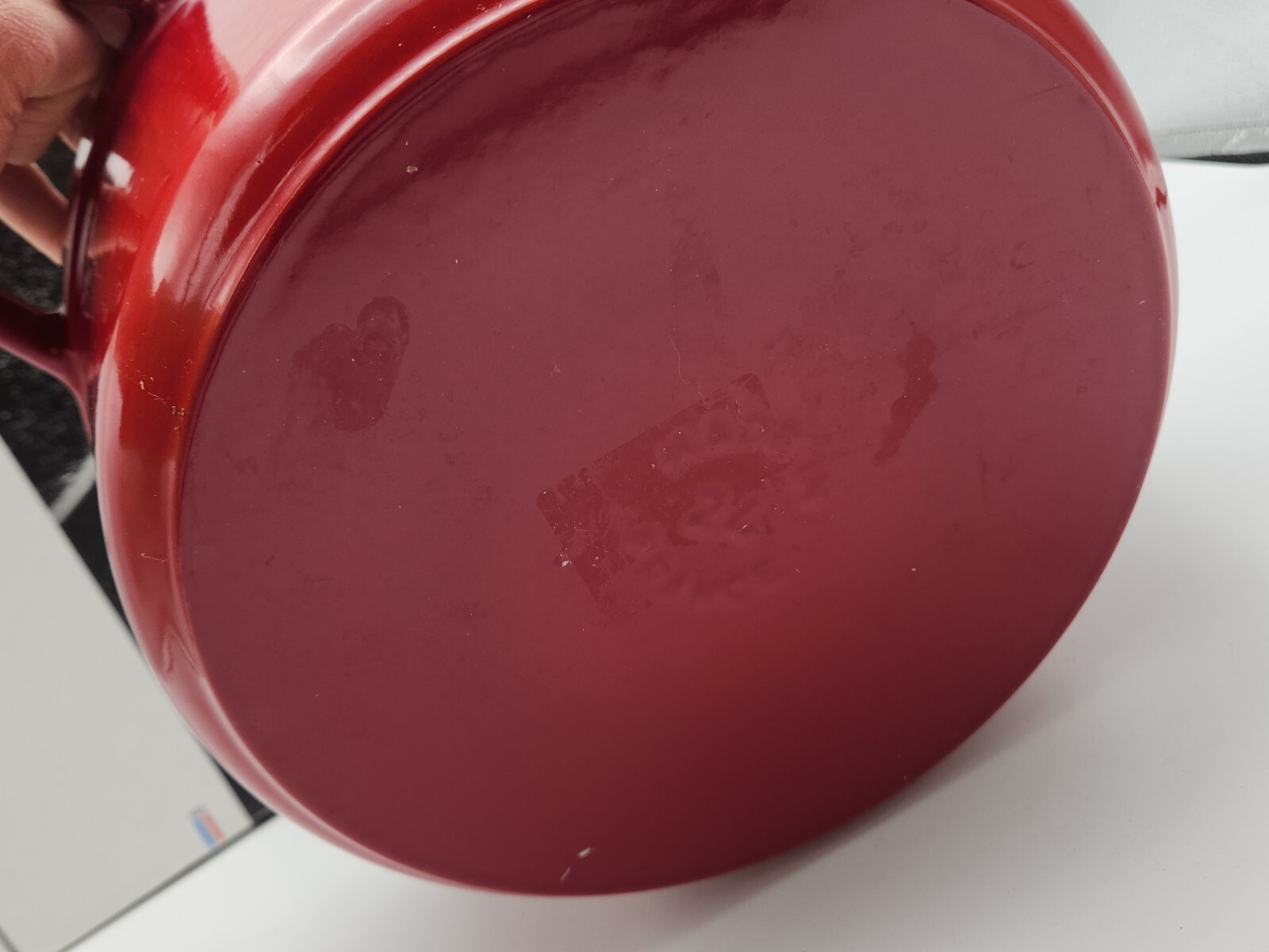New/Open Box – Staub Cocotte Ronde Cherry 4 QT 24cm 3.8L Round Dutch Oven Dish