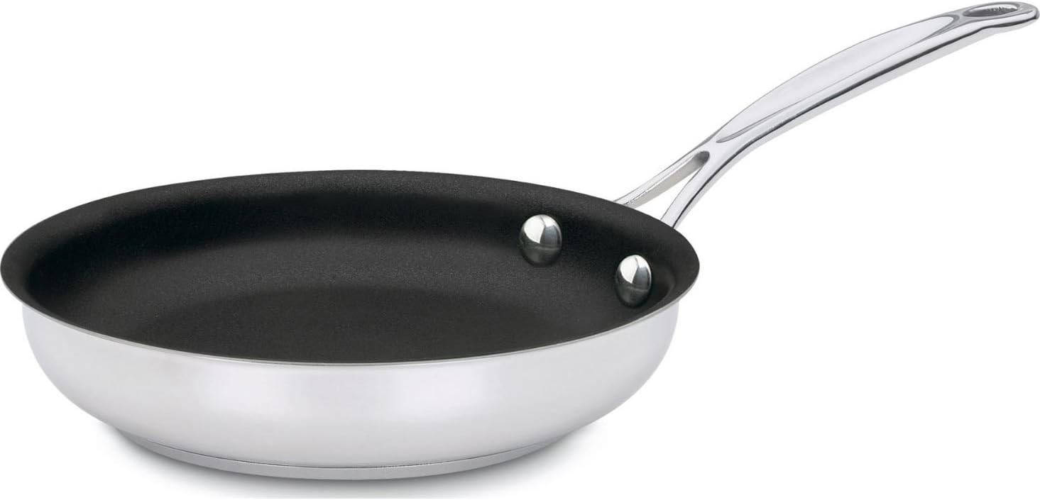 722-30HNS Chef’s Classic Stainless Nonstick 12-Inch Open Skillet Helper Handle