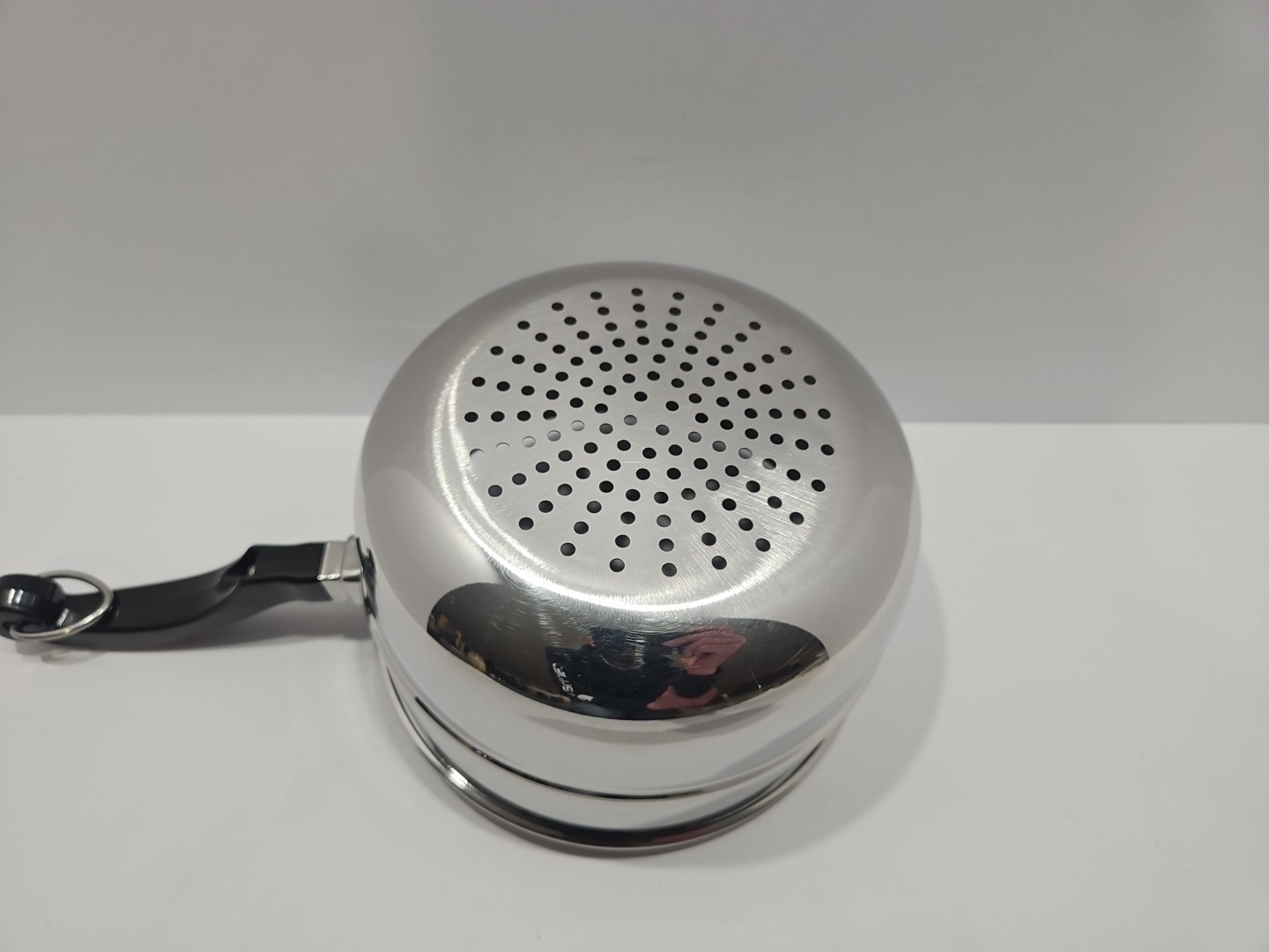 Farberware 2 Qt Durable Stainless Steel Pot with Steamer Insert and Lid