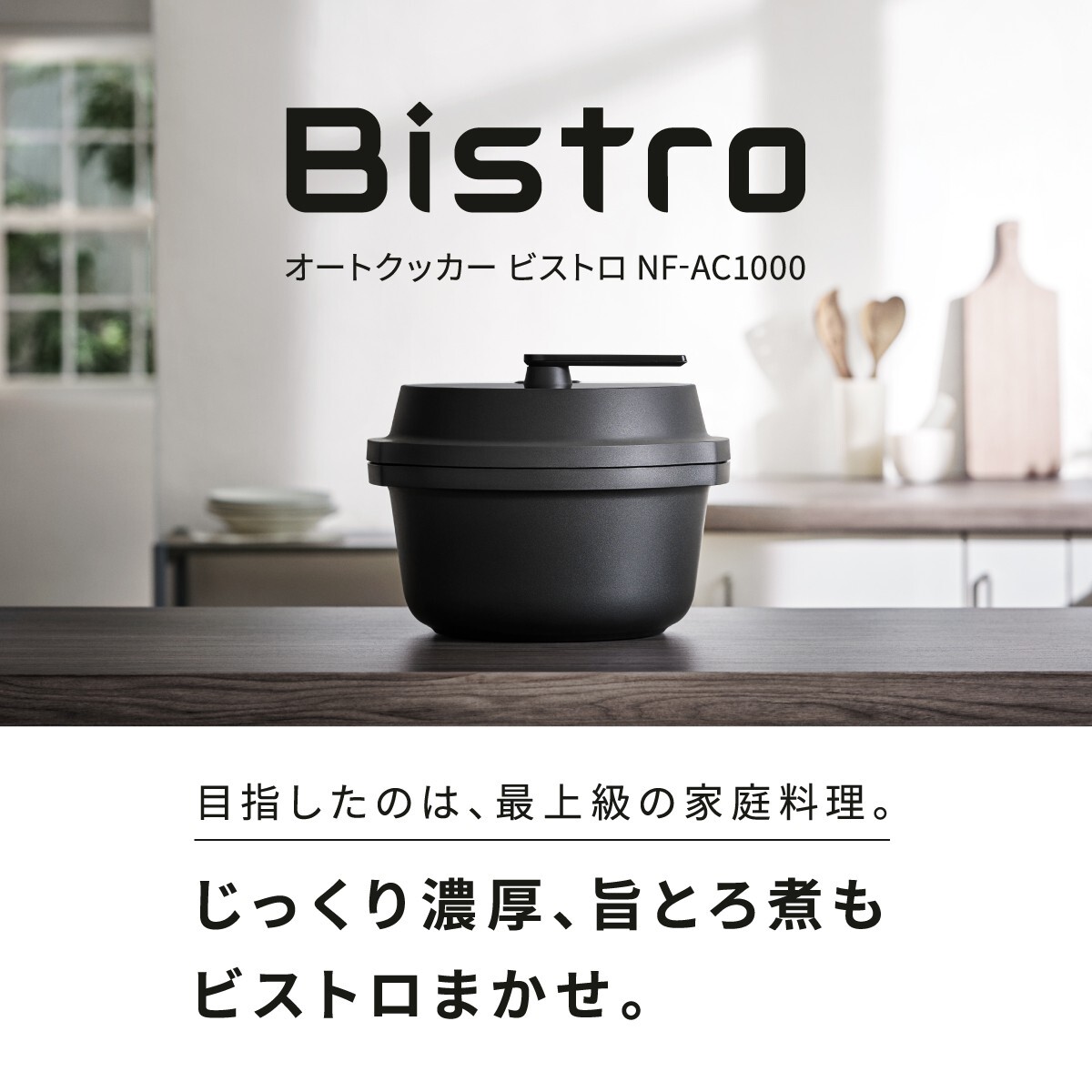 Panasonic Auto Cooker Bistro Automatic Cooking Pot 4.2L NF-AC1000-K Japan AC100V