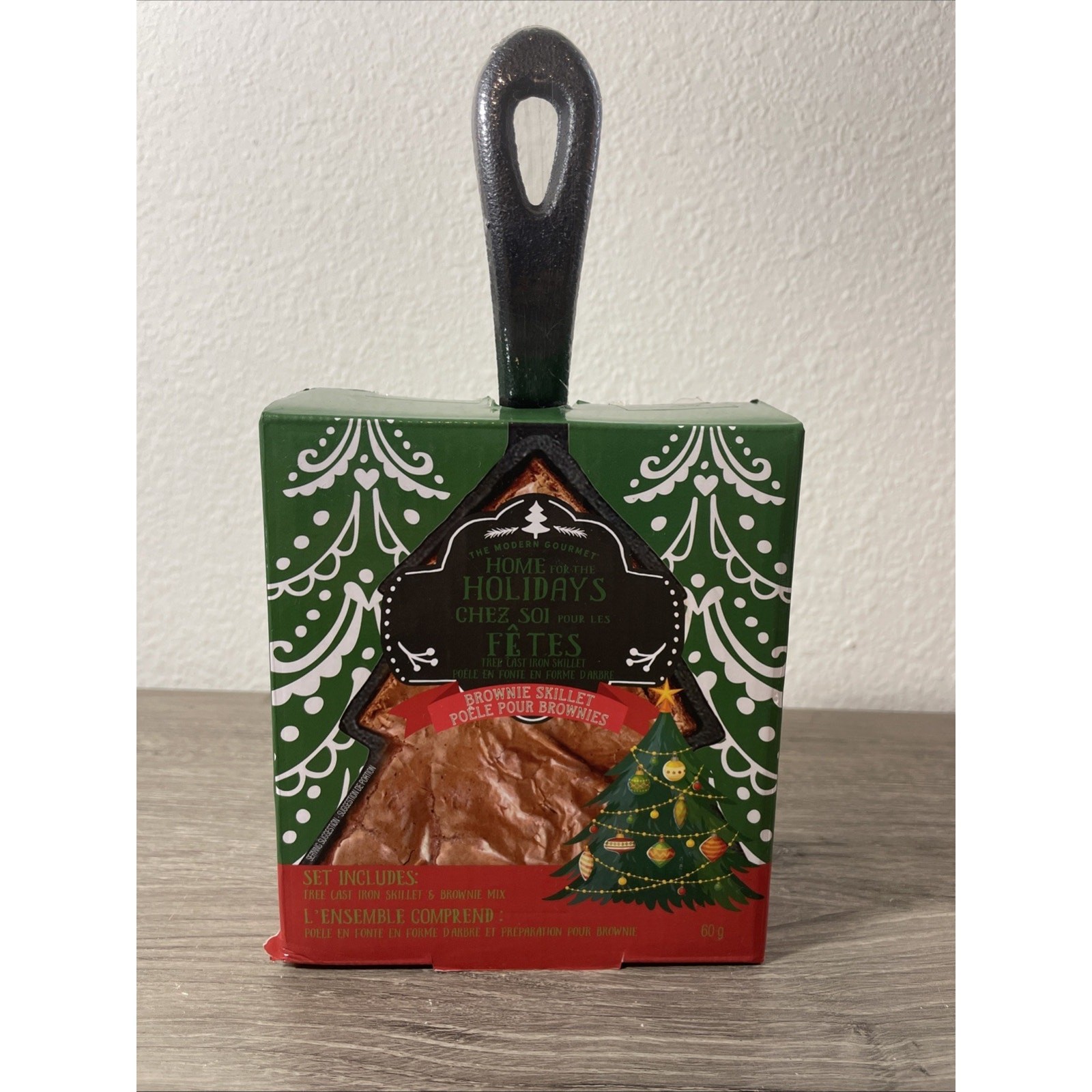 The Modern Gourmet CAST IRON Cookie SKILLET Chocolate Chip – 5″ skillet