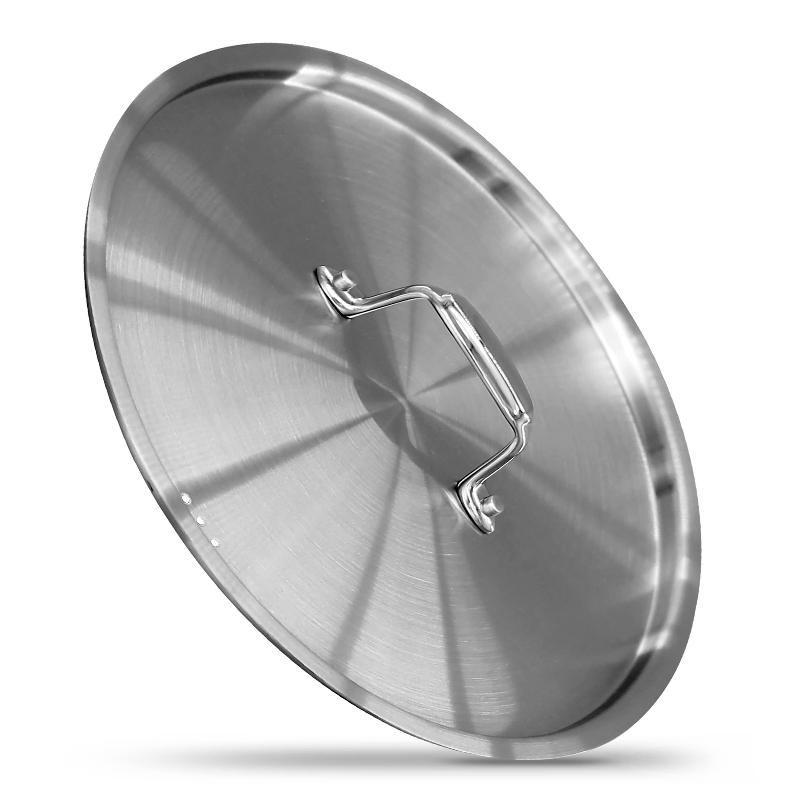 NutriChef Stockpot Lid NCSPT5Q One Size Stainless Steel Cookware Cover