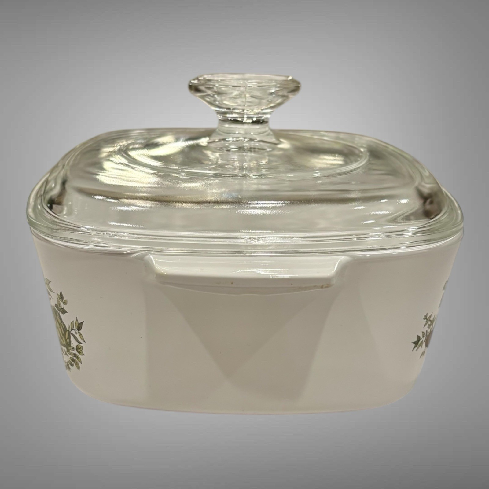 Vtg Corning Ware Le Persil La Sauge SPICE OF LIFE A-1 1/2-B 1.5 Quart Dish w/Lid