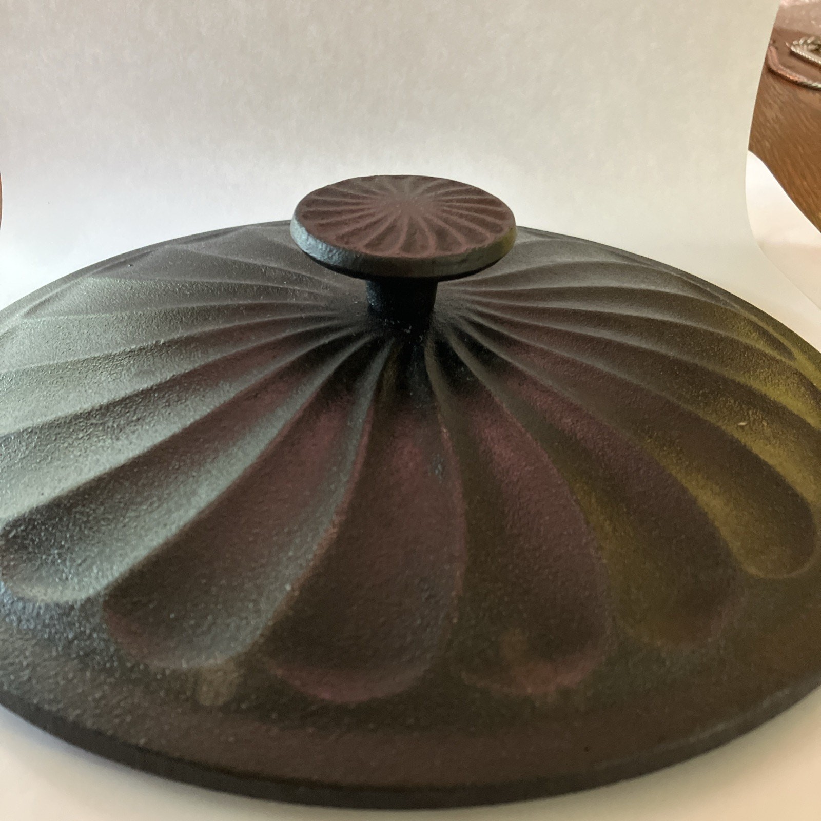 Round Cast Iron 9” LID ONLY Replacement For Dutch Oven – Paula Deen Sunburst