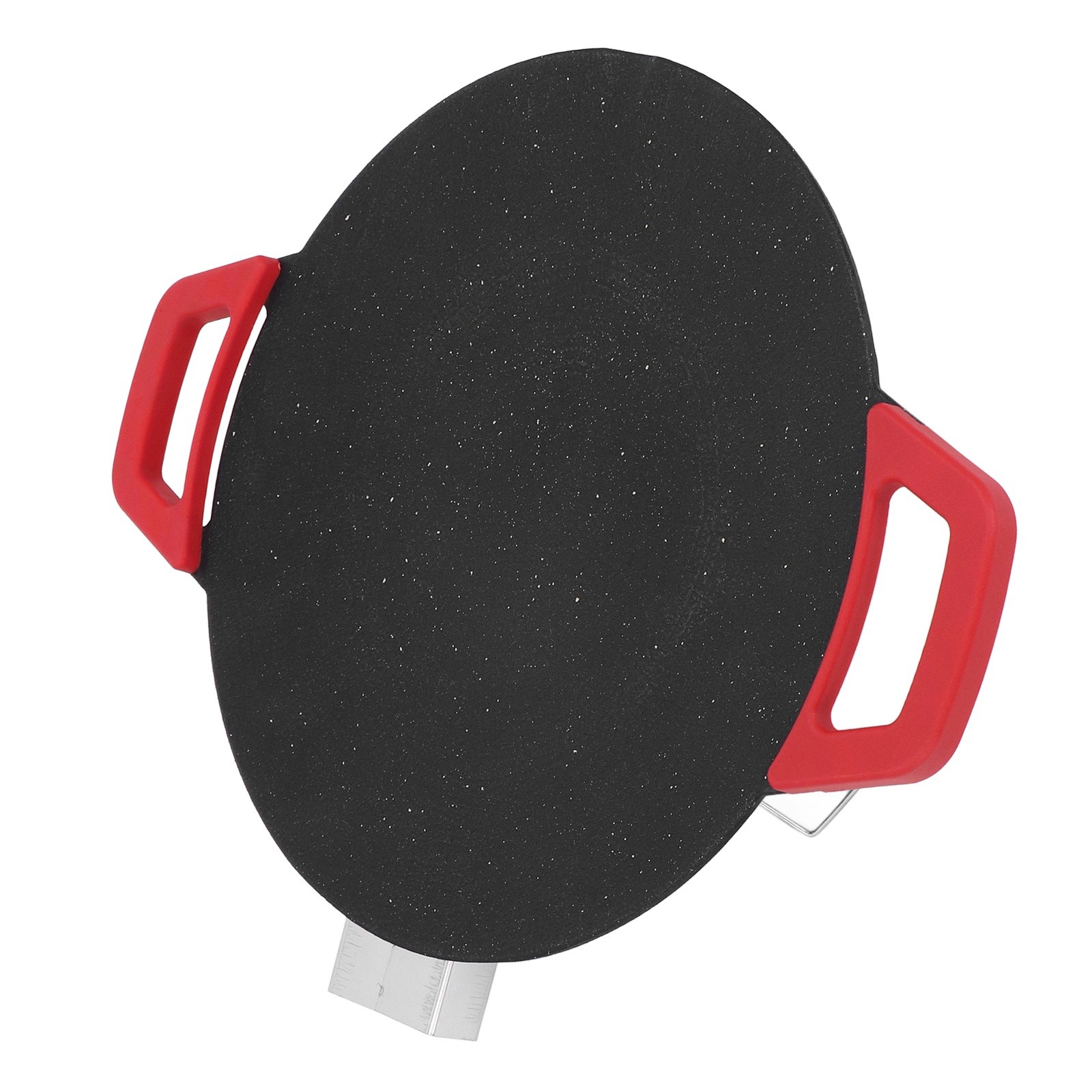 ˇRound Korean Style Stovetop Smokeless BBQ Cast Grill Pan For Home Cooking