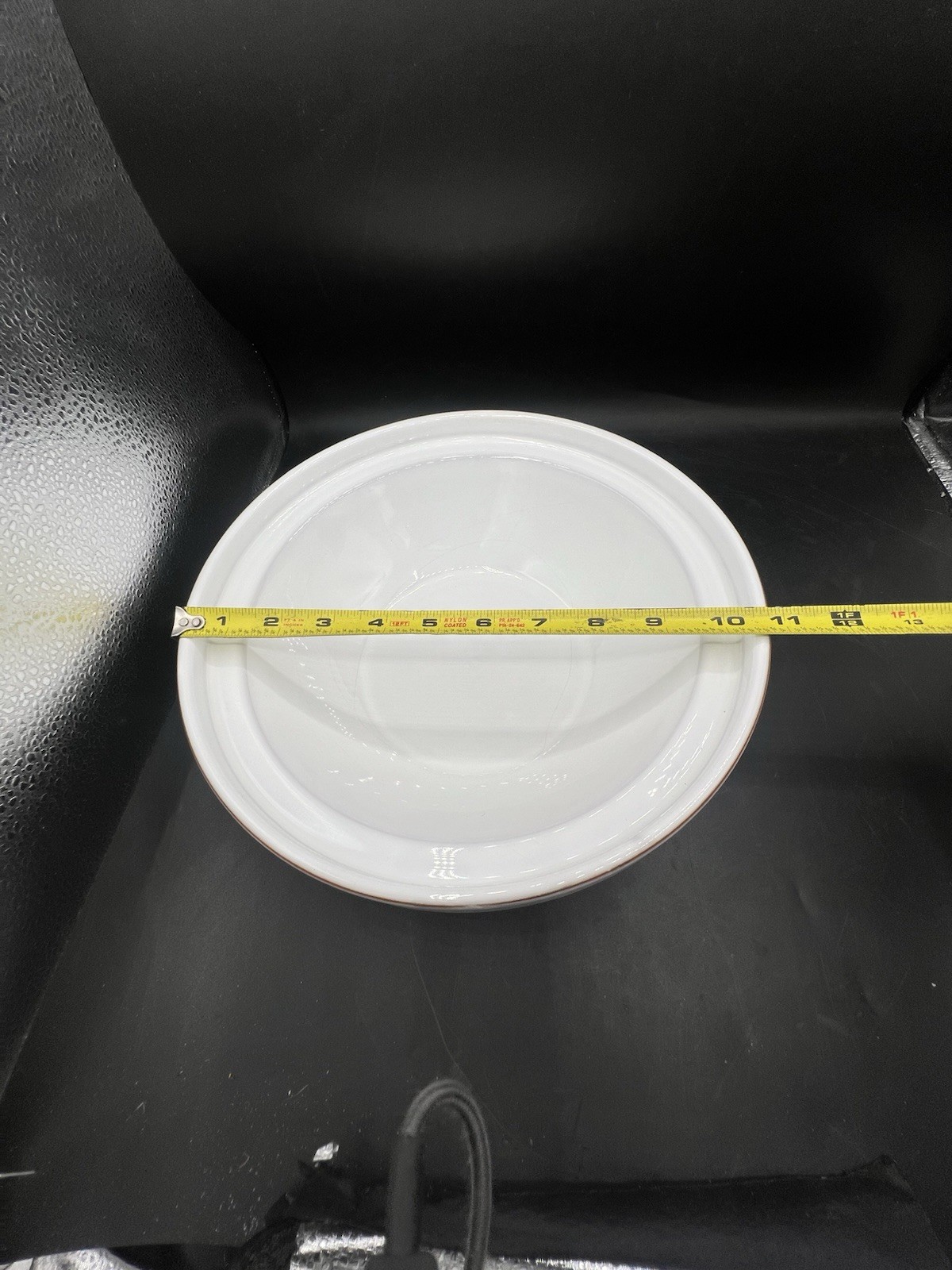 Pottery Barn Terracotta Tagine Portugal White Glazed 11” Cooking Dish Lid