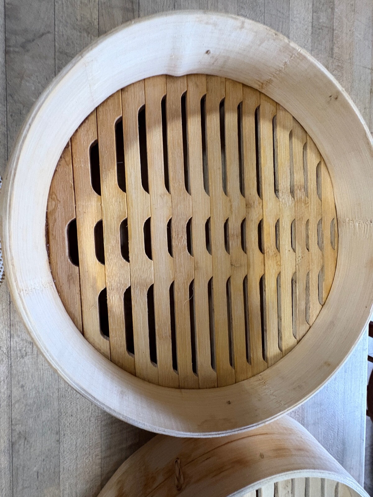 BAMBOO STEAMER BASKET 2 Tier 10-Inch KITCHENCRUST