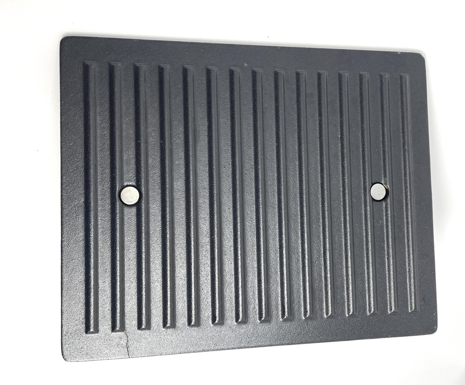 ALL CLAD PRESS Cast Iron Burger/Panini Press 10 x 8 Stainless Handle