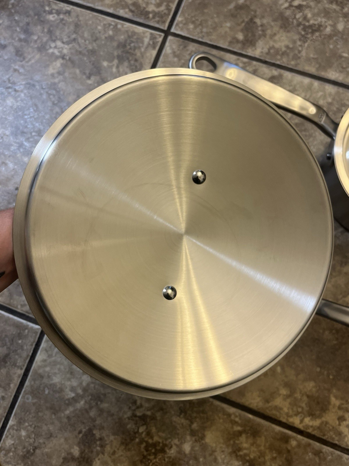 Made In Cookware Stainless 3.5 QT Saute Pan Pot & 2QT Saucepan Made-In Italy