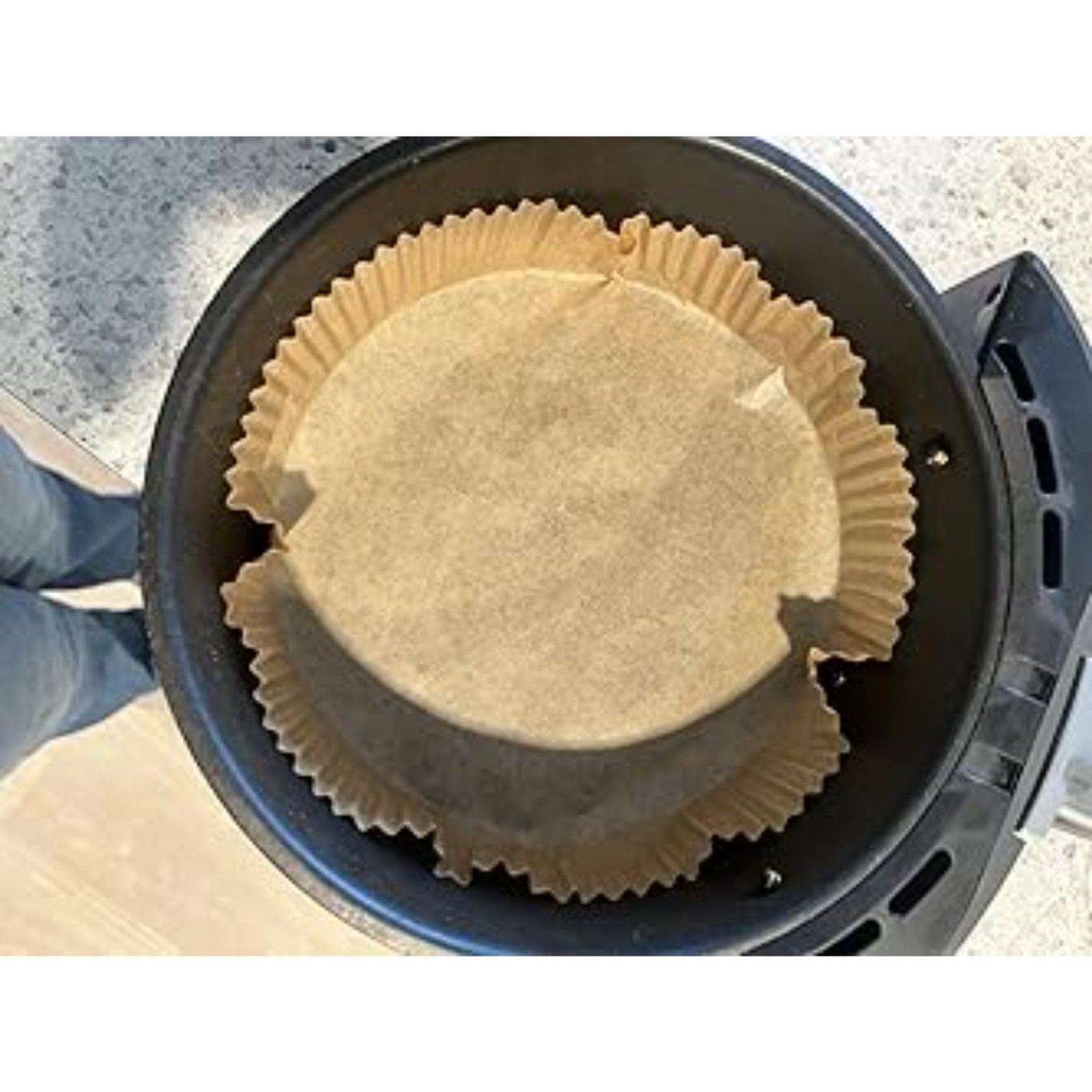 Air Fryer Parchment Liners 125 Pack Disposable Non Stick