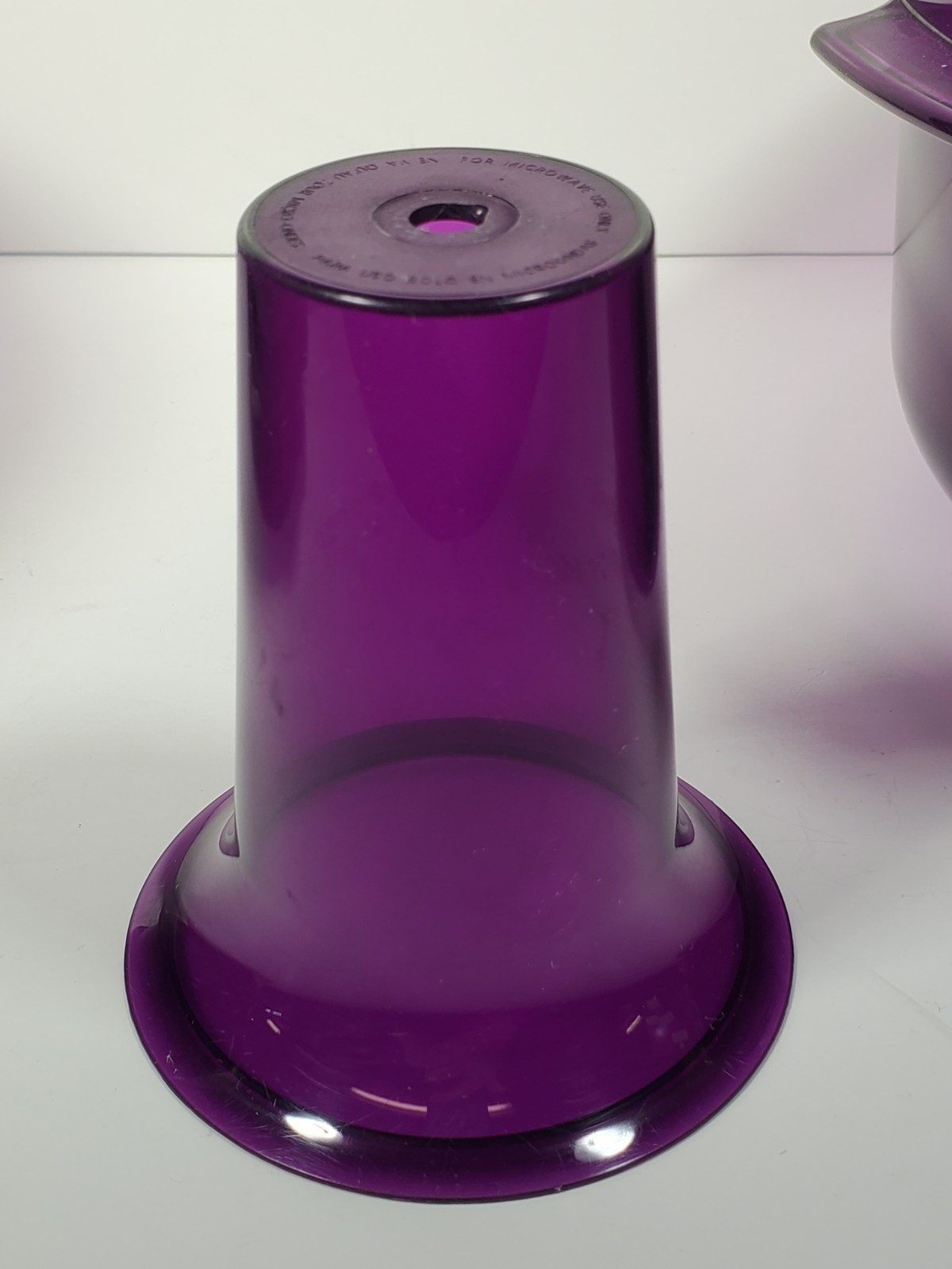 TUPPERWARE Purple Microwave Cooker Steamer 5 Pc Set