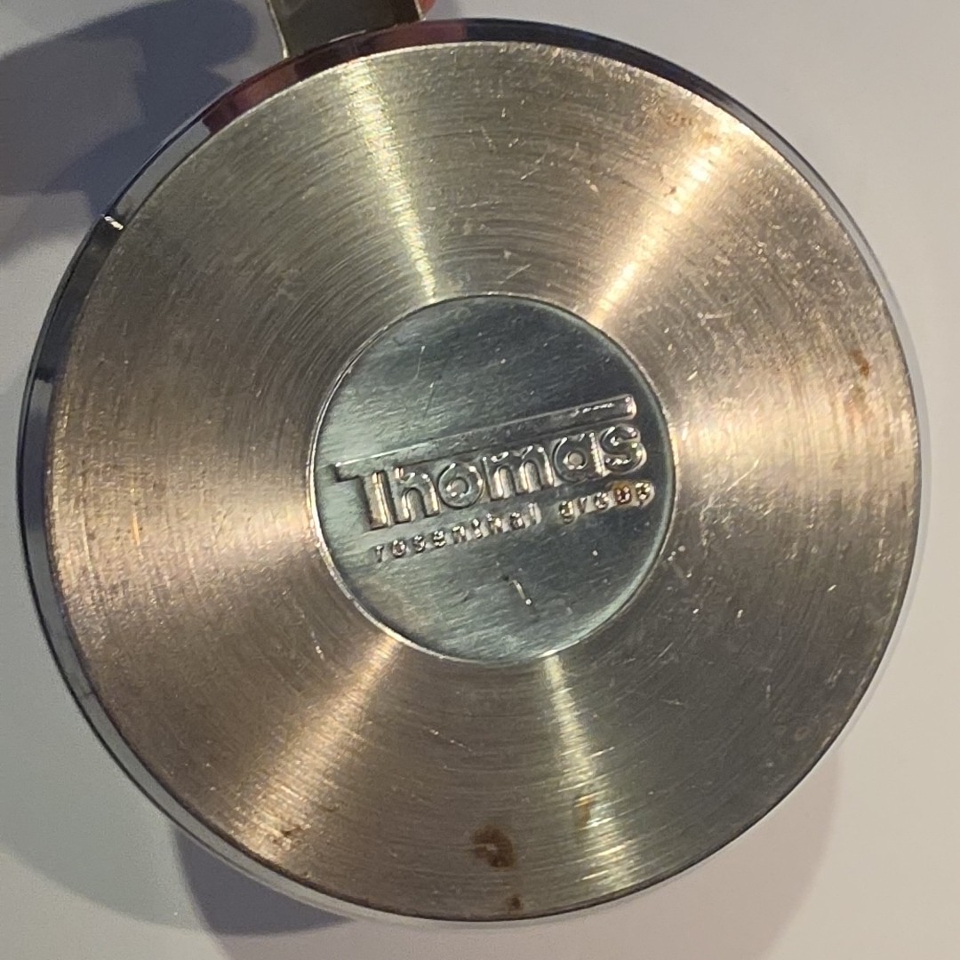 Thomas Rosenthal – Stainless Steel 1 Liter Cook & Pour Saucepan w/ Glass Lid EUC