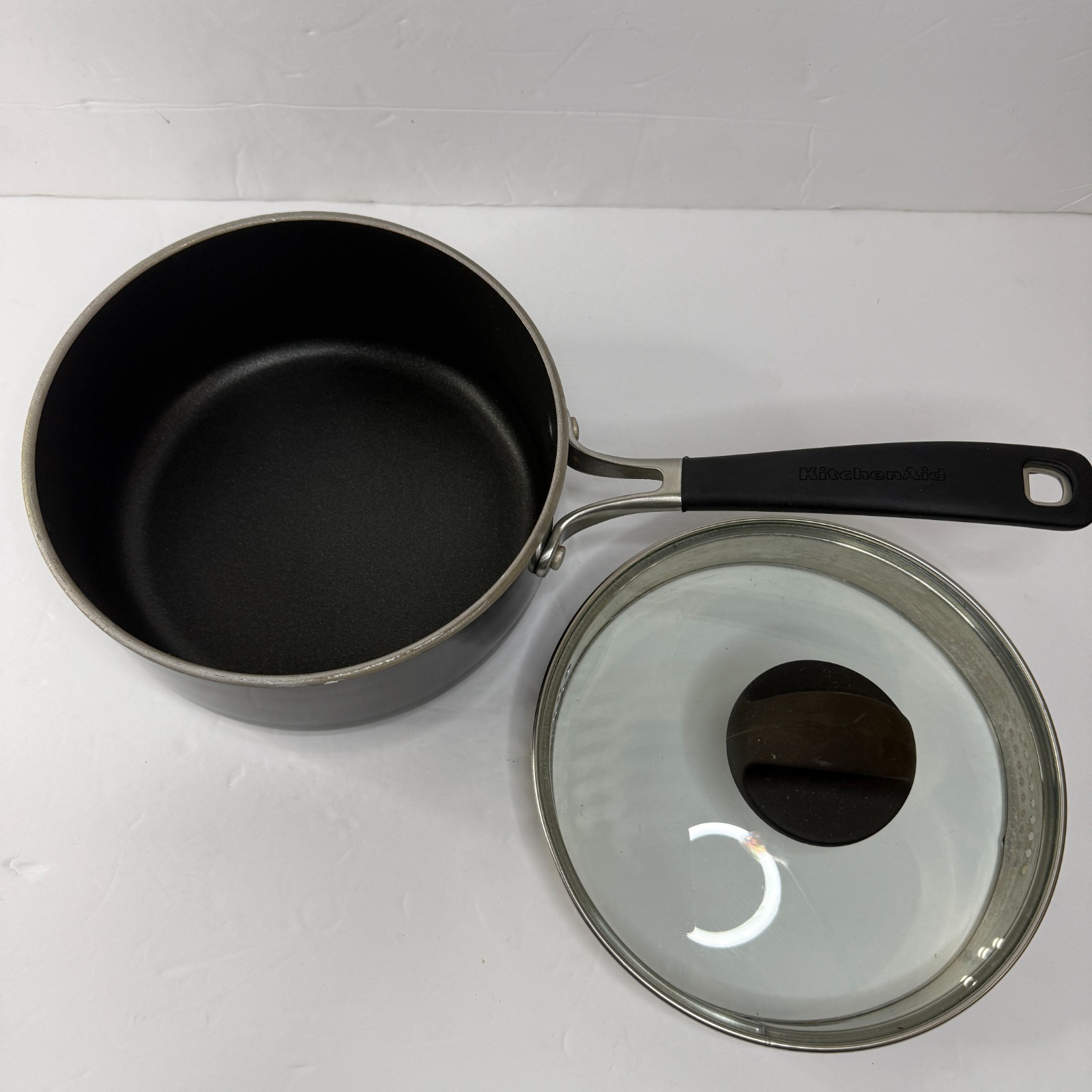KitchenAid 2 Qt. 1.9 L Covered Pot 3 Layer Nonstick Dishwasher Safe Induction