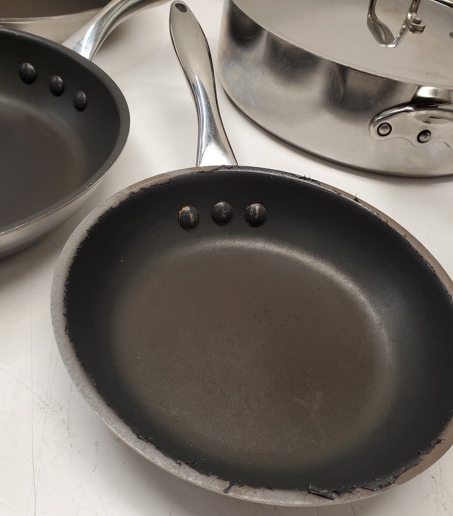 MasterClad 11pc Pro-Series Plus Ti-3 NONSTICK Stainless Steel 5-Ply Regal Ware